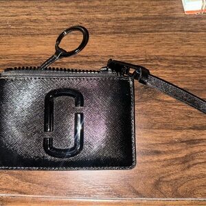 Marc Jacobs Black Key & Card Holder